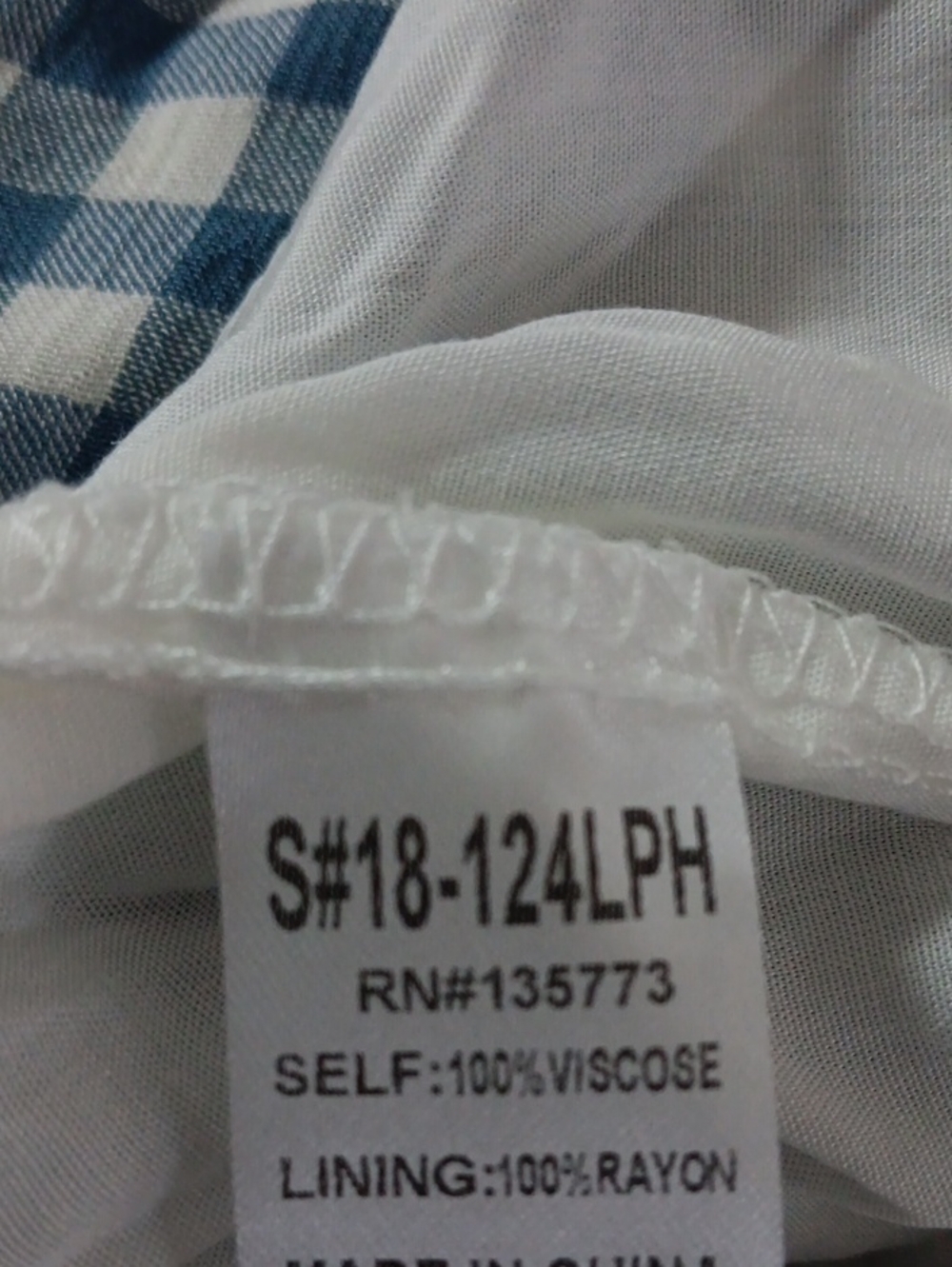 Olivaceous blue gingham ruffle shorts❤️ 3 X $15 ❤️ - Picture 5 of 5